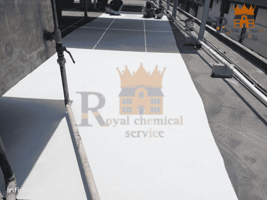Roof water leakage prevention in residential area